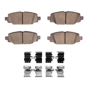 Jeep Wrangler Brake Pads - Rear - R1 Concepts - Performance Off-Road/Tow - `18-`25 Jeep Wrangler Brake Pads - Rear - R1 Concepts - Performance Off-Road/Tow - `18-`25